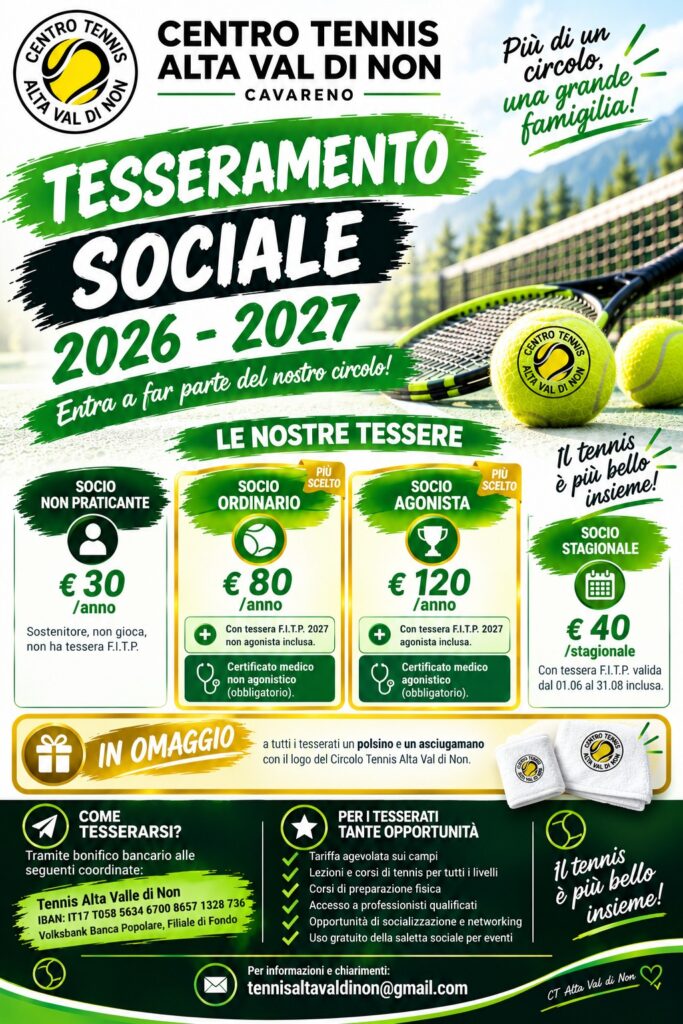 Tesseramento 2026-27